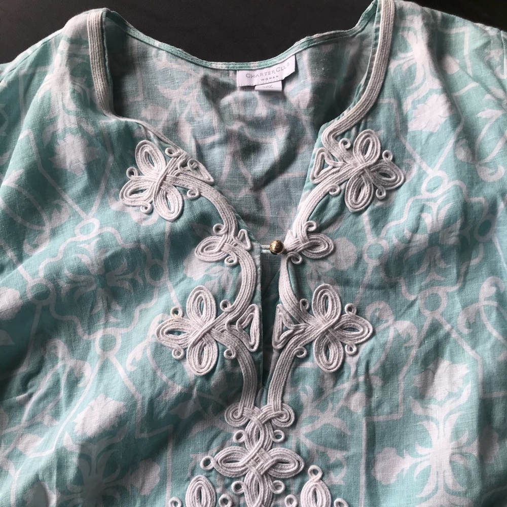 Print tunic